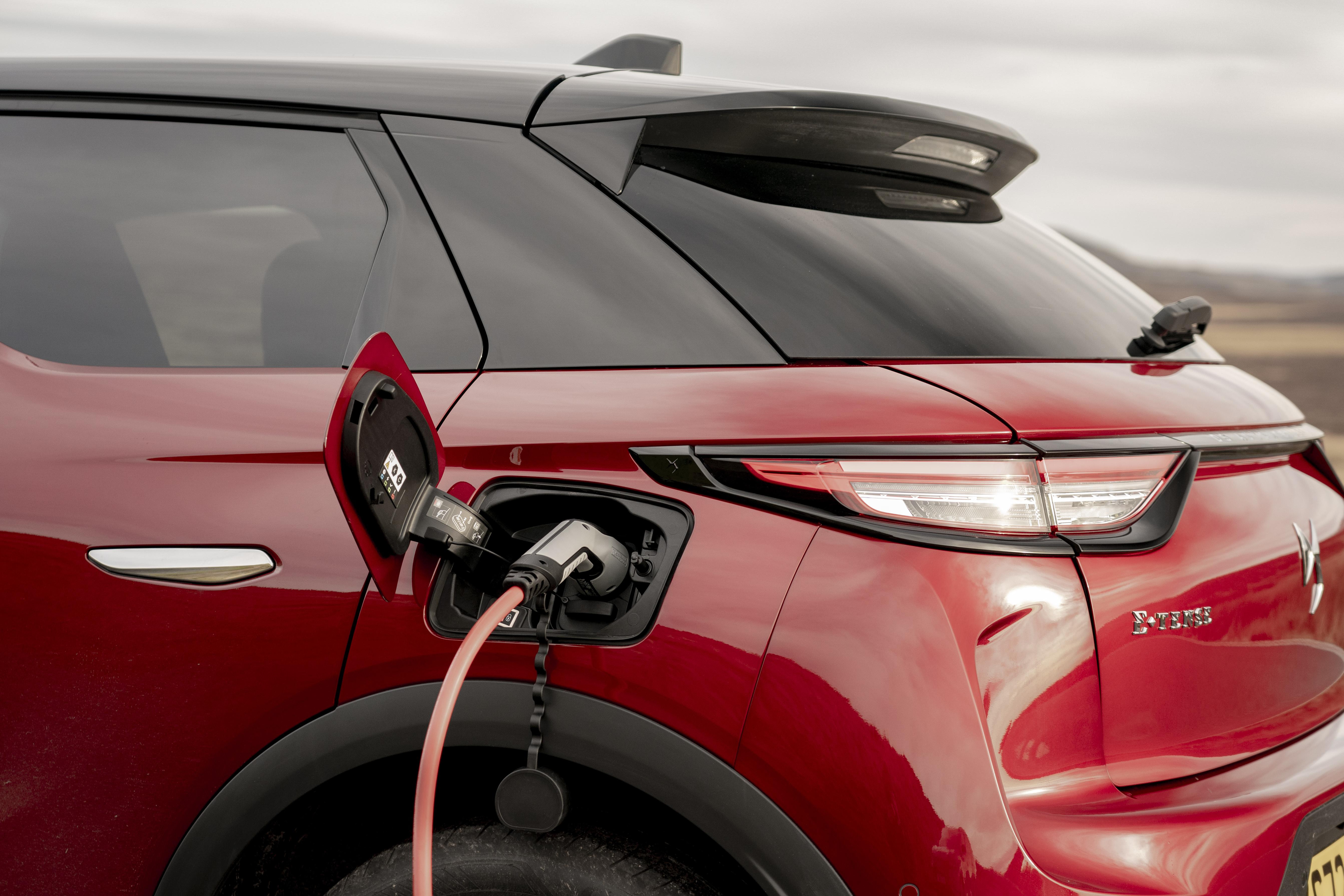 electric DS 3 charging electric DS 3 charging